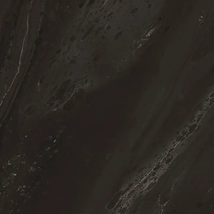 Black Painted Marble