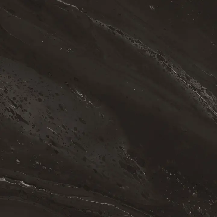 Black Painted Marble