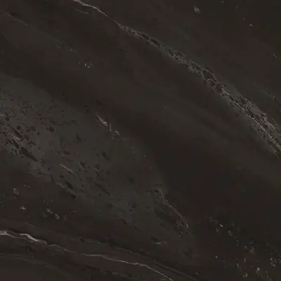 Black Painted Marble