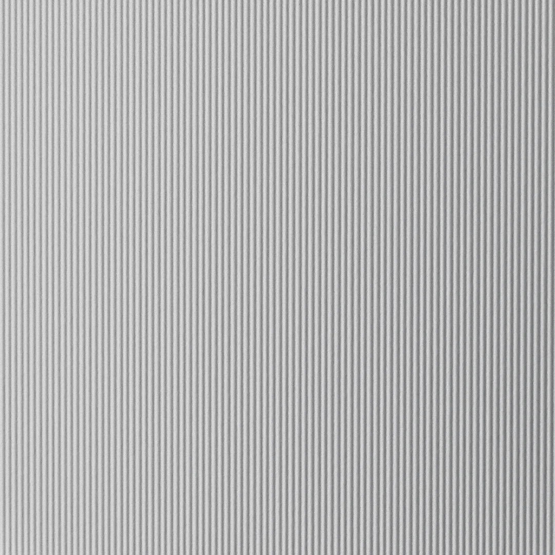 Vertical Corrugated Matte Aluminium