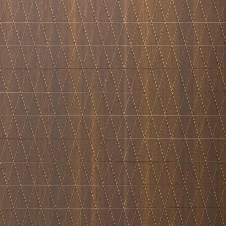 Diamond Antique Brass
