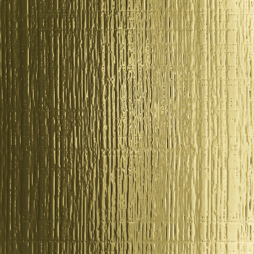 Crossline Polished Goldtone